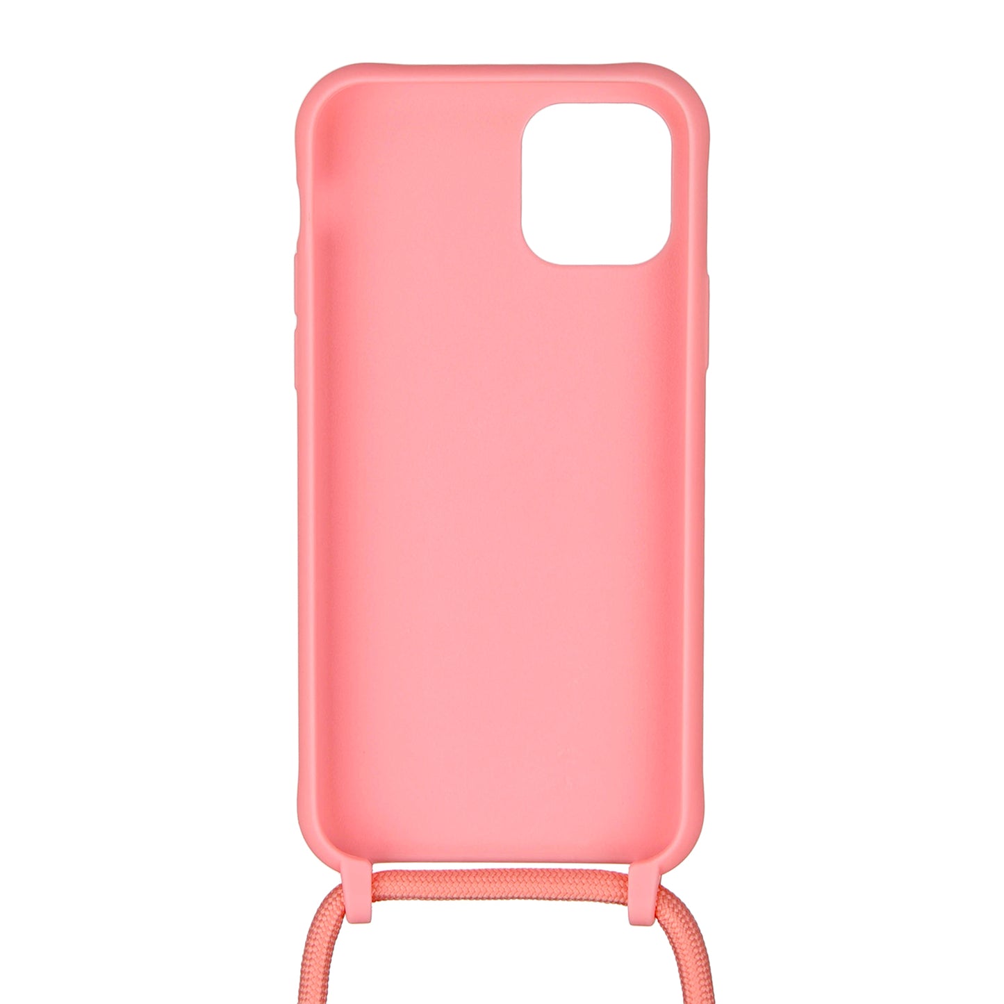 Soft TPU Case Phone Case with Multi-function Strap for iPhone 11 6.1-inch Integral Molding Design