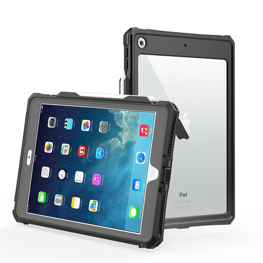 IP68 Waterproof Drop-proof Dust-proof Tablet Cover Swimming Rafting Protective Case for iPad 10.2 (2021)/(2020)/(2019)