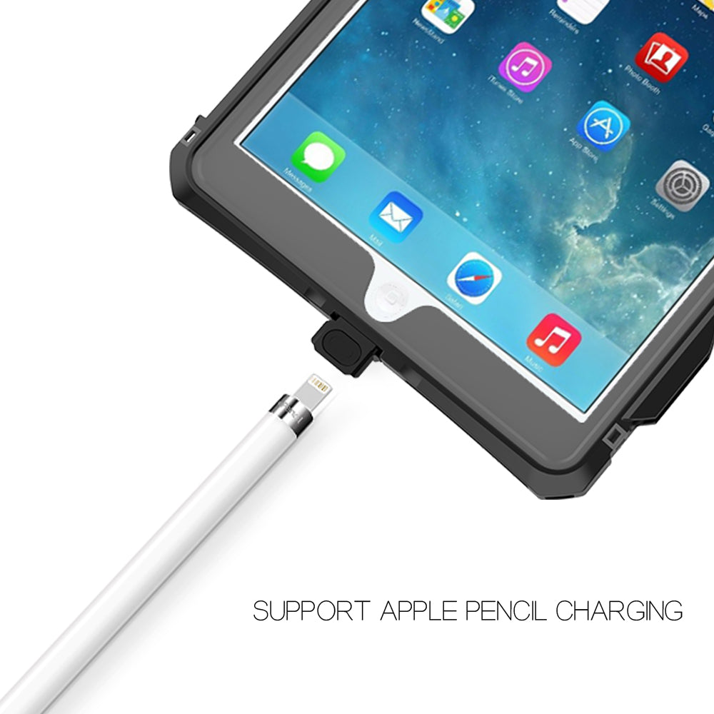 IP68 Waterproof Drop-proof Dust-proof Tablet Cover Swimming Rafting Protective Case for iPad 10.2 (2021)/(2020)/(2019)