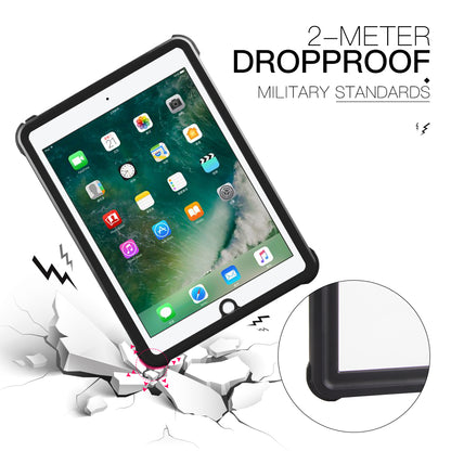 IP68 Waterproof Drop-proof Dust-proof Tablet Cover for iPad Air (2013)/iPad 9.7-inch (2018) A1893 A1954 / (2017) A1822
