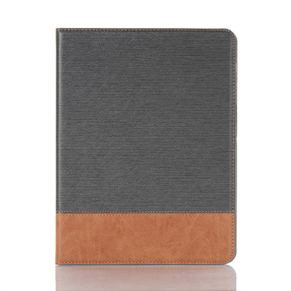 Cross Texture Splicing Leather Wallet Smart Cover for iPad Pro 12.9-inch (2020)/(2018)