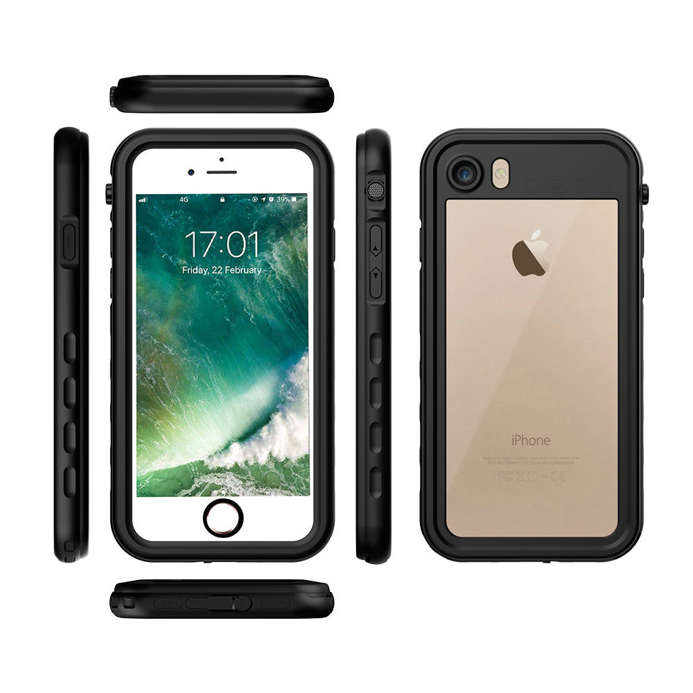 IP68 Waterproof Case Drop-proof Dust-proof Phone Cover for iPhone SE (2022)/SE (2020)/8/7 4.7 inch