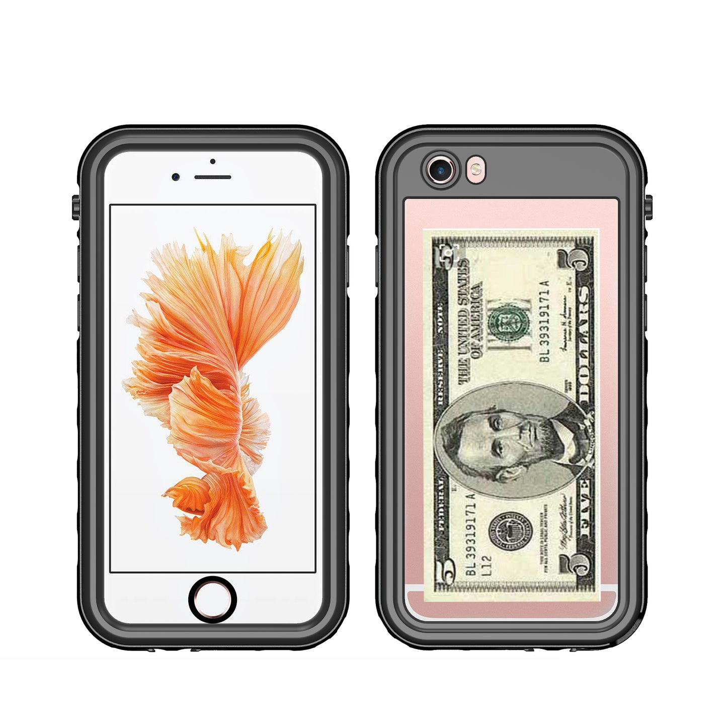 IP68 Waterproof Case Drop-proof Dust-proof Phone Cover for iPhone SE (2022)/SE (2020)/8/7 4.7 inch