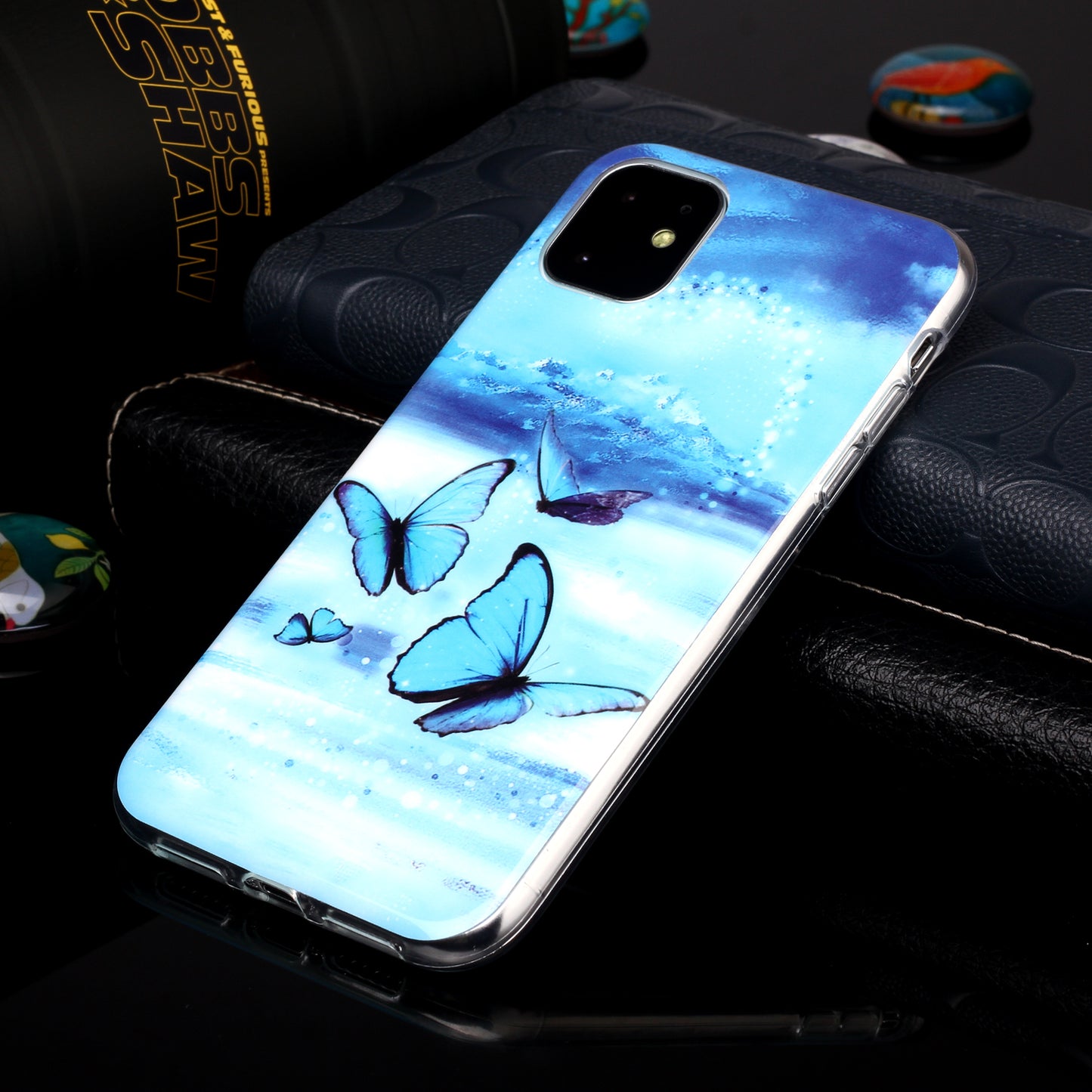 Noctilucent Patterned IMD TPU Back Case for iPhone 11 6.1 inch