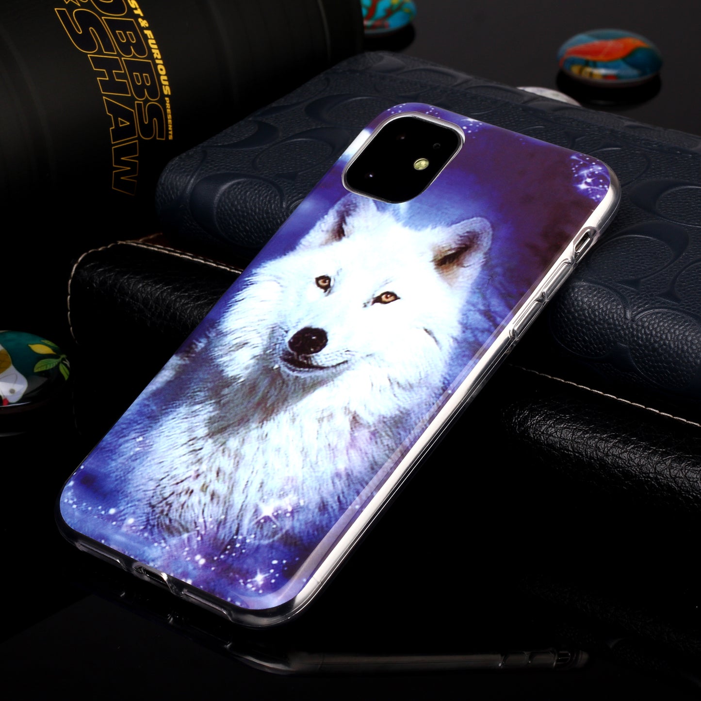 Noctilucent Patterned IMD TPU Back Case for iPhone 11 6.1 inch