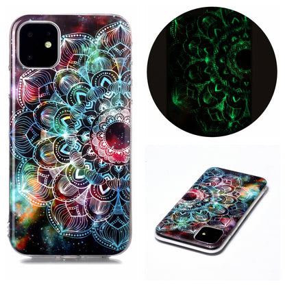 Noctilucent Patterned IMD TPU Back Case for iPhone 11 6.1 inch
