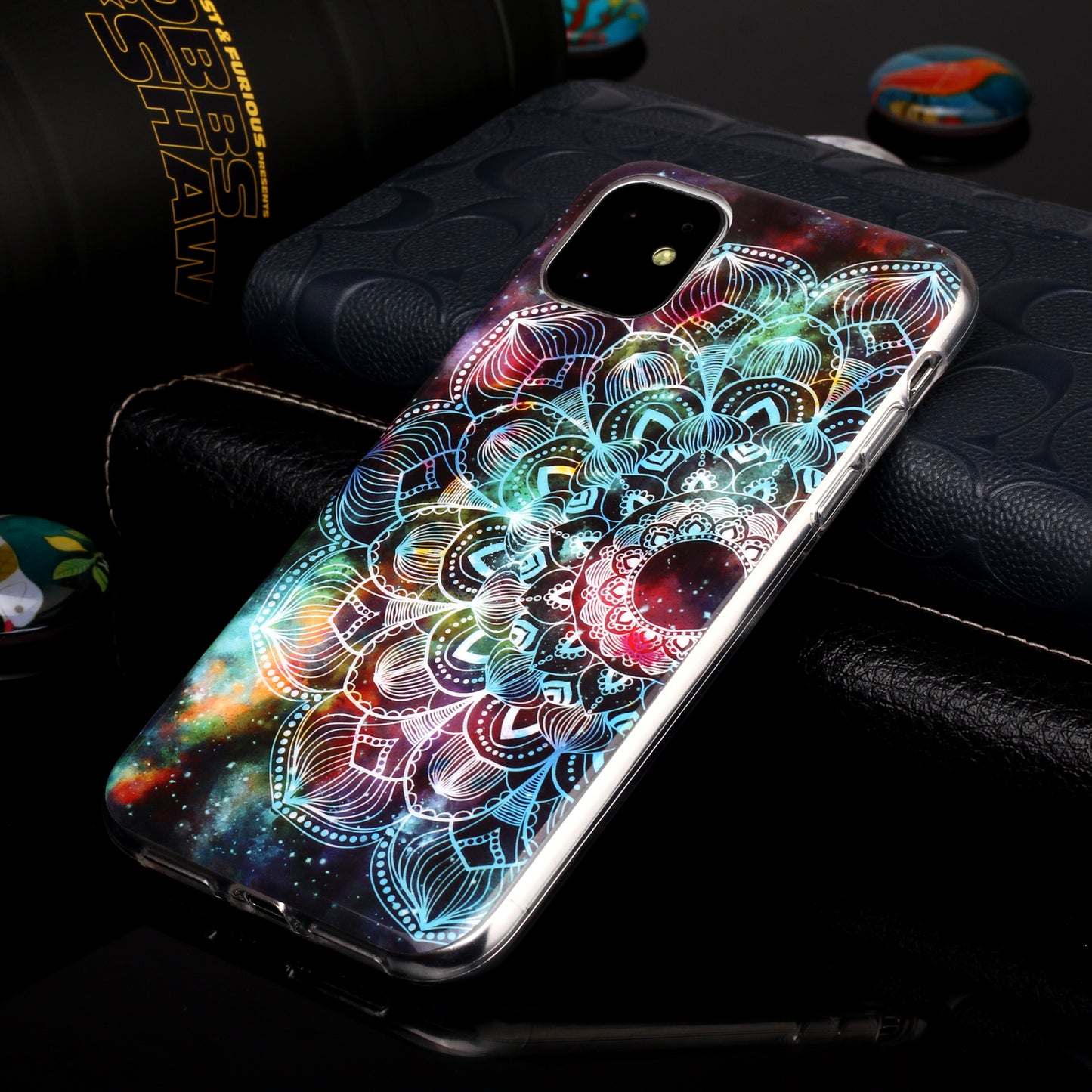 Noctilucent Patterned IMD TPU Back Case for iPhone 11 6.1 inch