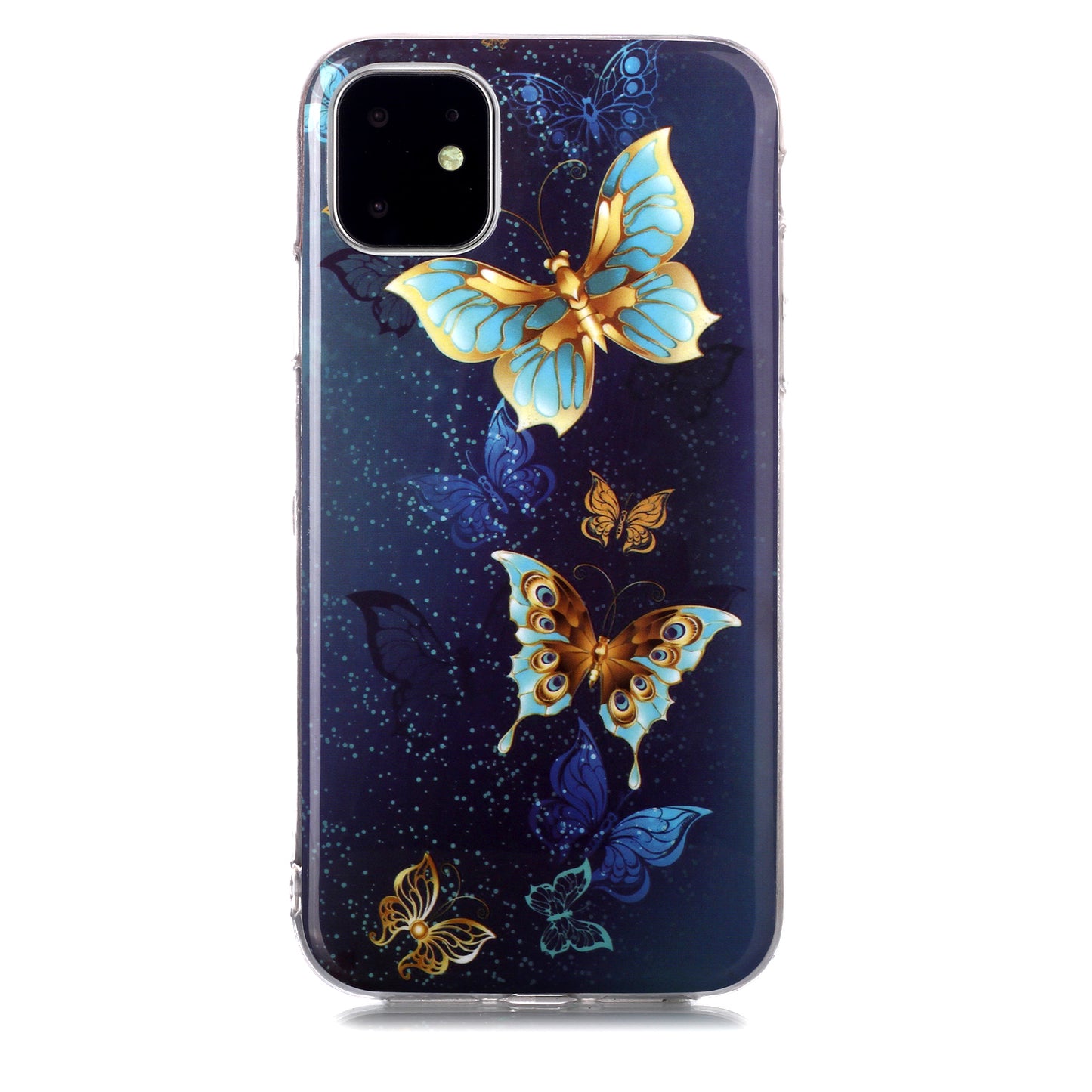 Noctilucent Patterned IMD TPU Back Case for iPhone 11 6.1 inch