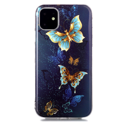 Noctilucent Patterned IMD TPU Back Case for iPhone 11 6.1 inch