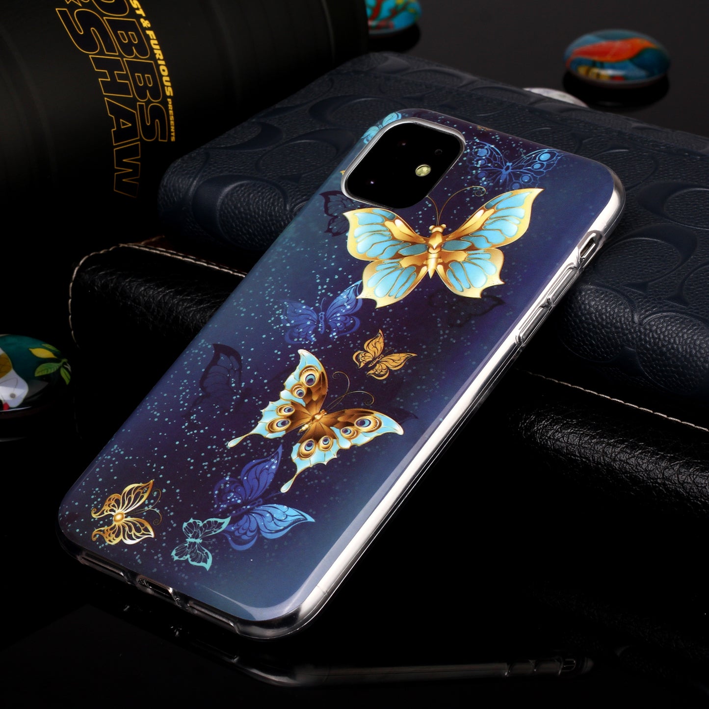 Noctilucent Patterned IMD TPU Back Case for iPhone 11 6.1 inch