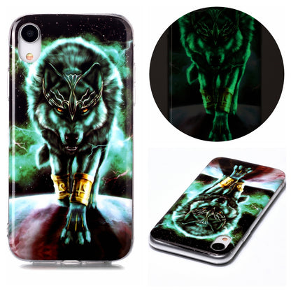 Noctilucent TPU Flexible Phone Case for Apple iPhone XR 6.1 inch