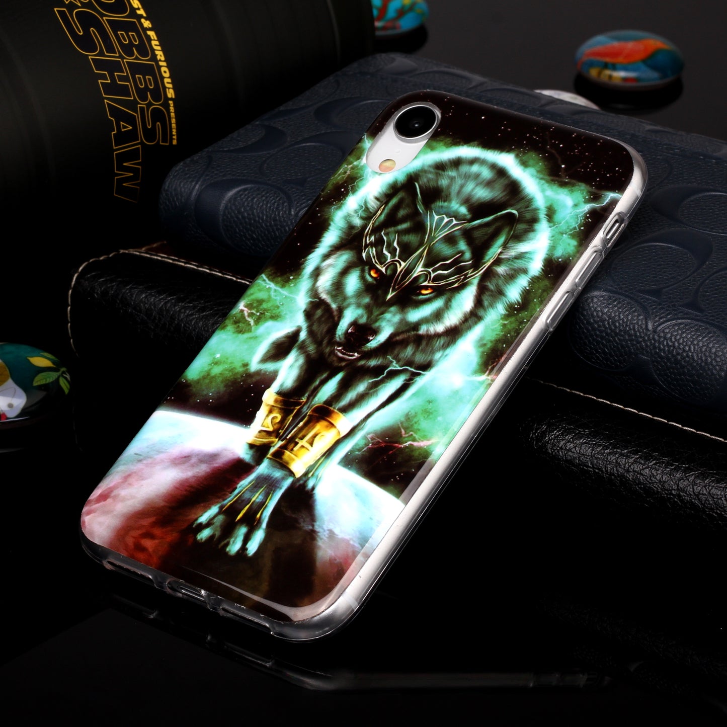 Noctilucent TPU Flexible Phone Case for Apple iPhone XR 6.1 inch