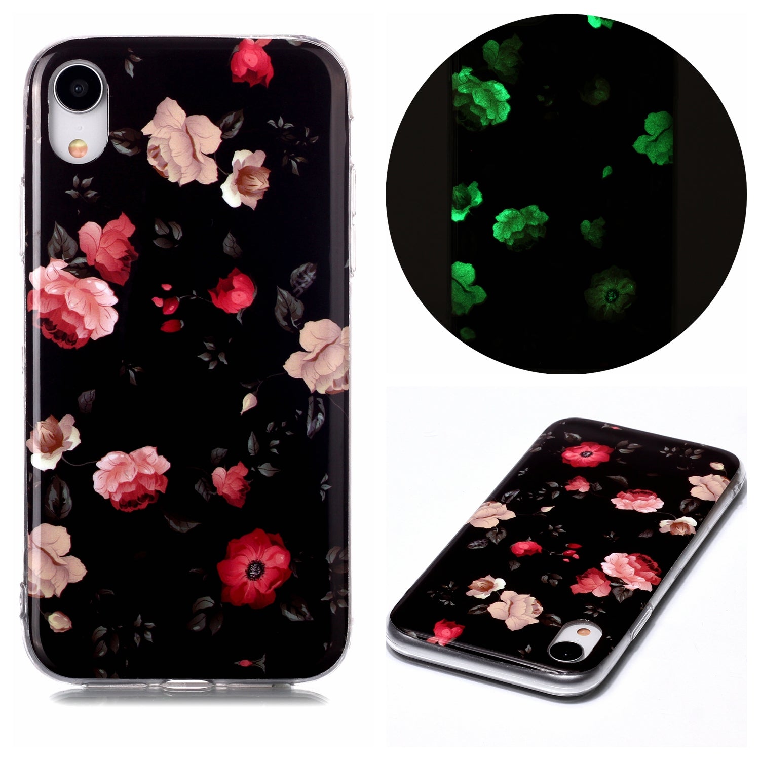 Noctilucent TPU Flexible Phone Case for Apple iPhone XR 6.1 inch