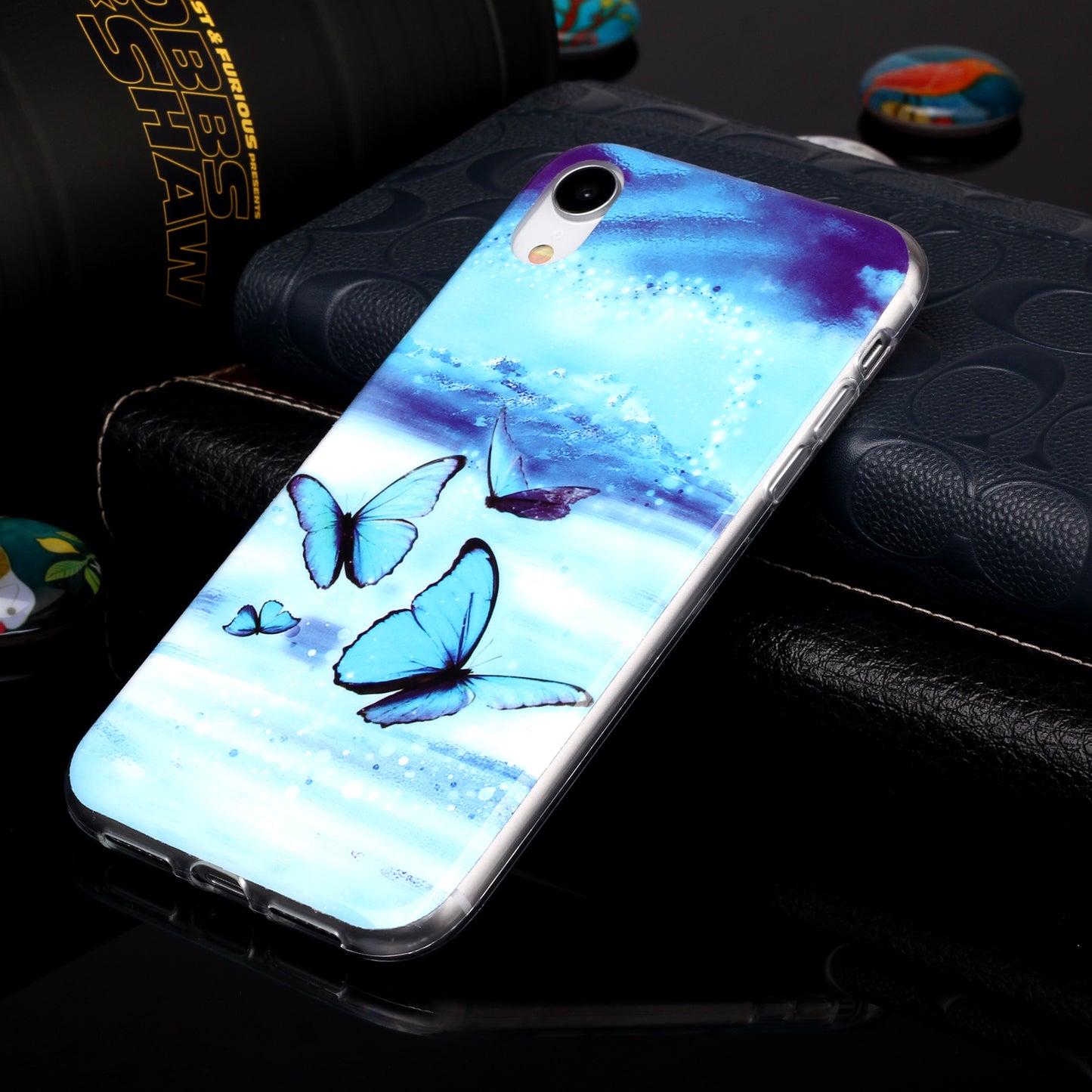 Noctilucent TPU Flexible Phone Case for Apple iPhone XR 6.1 inch