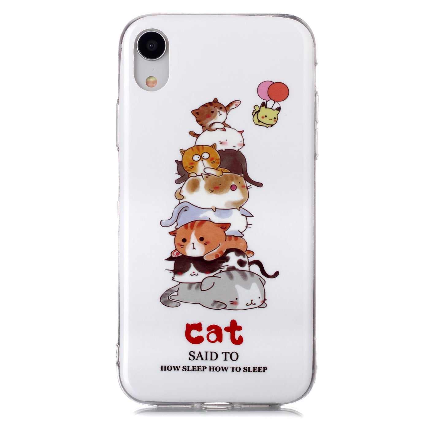 Noctilucent TPU Flexible Phone Case for Apple iPhone XR 6.1 inch
