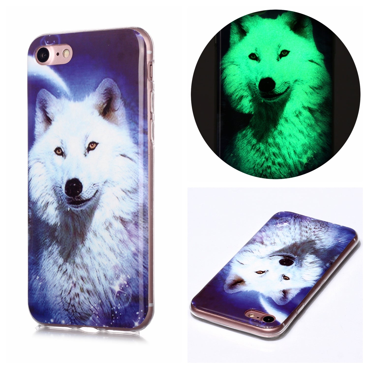 Noctilucent Patterned IMD TPU Phone Case for iPhone 6s/6