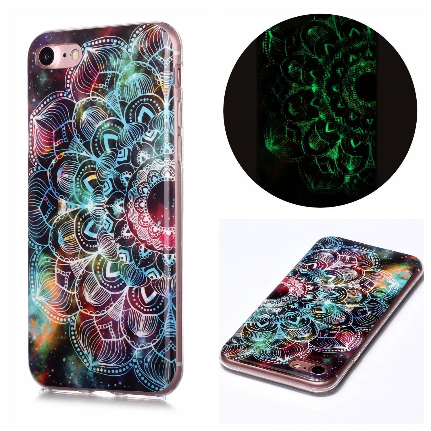 Noctilucent Patterned IMD TPU Phone Case for iPhone 6s/6