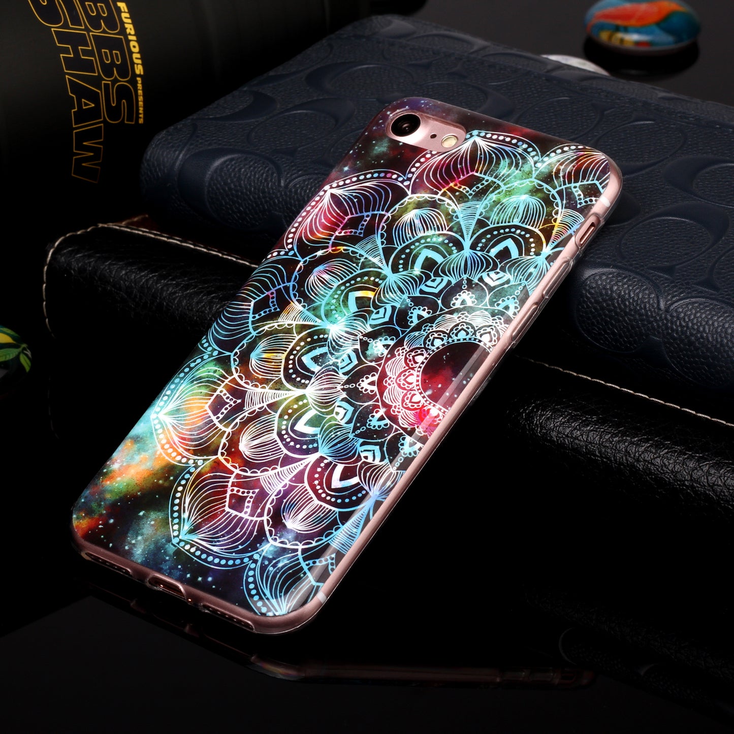 Noctilucent Patterned IMD TPU Phone Case for iPhone 6s/6