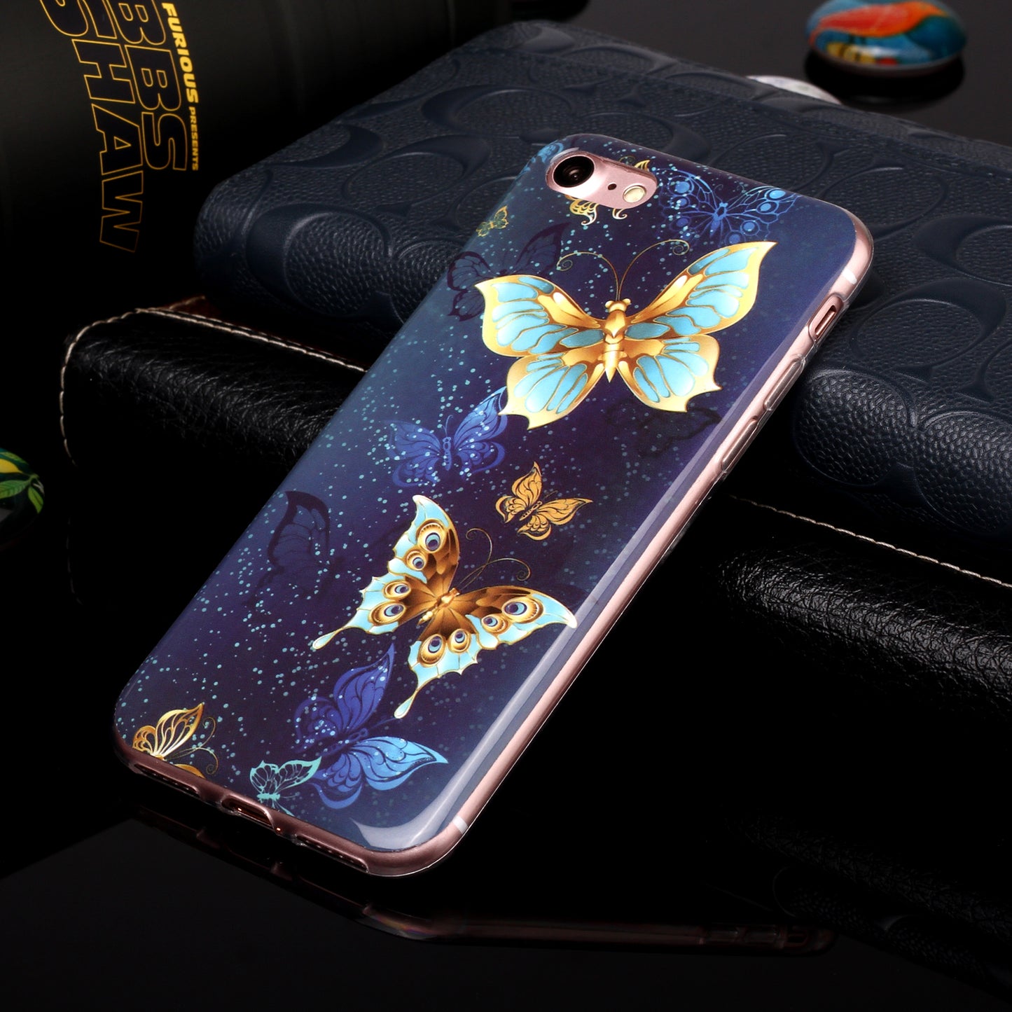 Noctilucent Patterned IMD TPU Phone Case for iPhone 6s/6