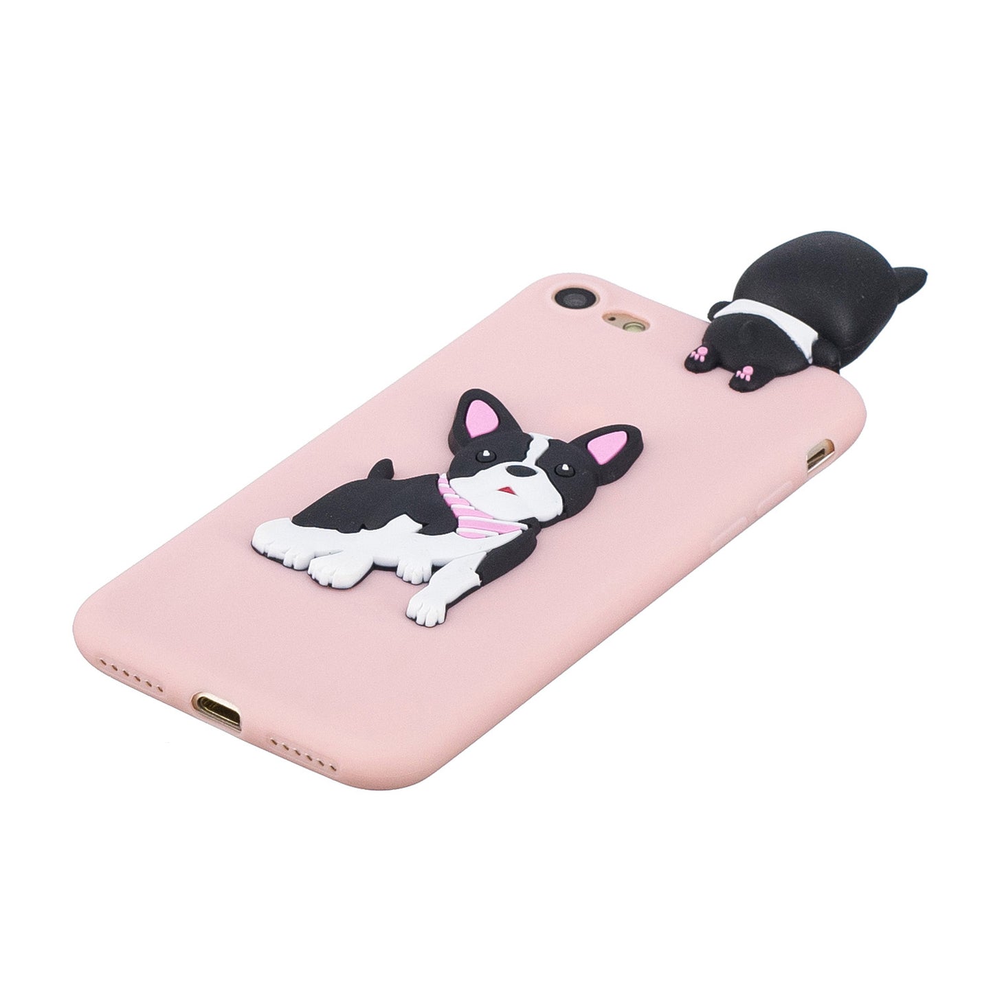 3D Doll Decor Soft TPU Phone Back Shell for iPhone 7 / 8 / SE (2020) / SE (2022) 4.7 inch