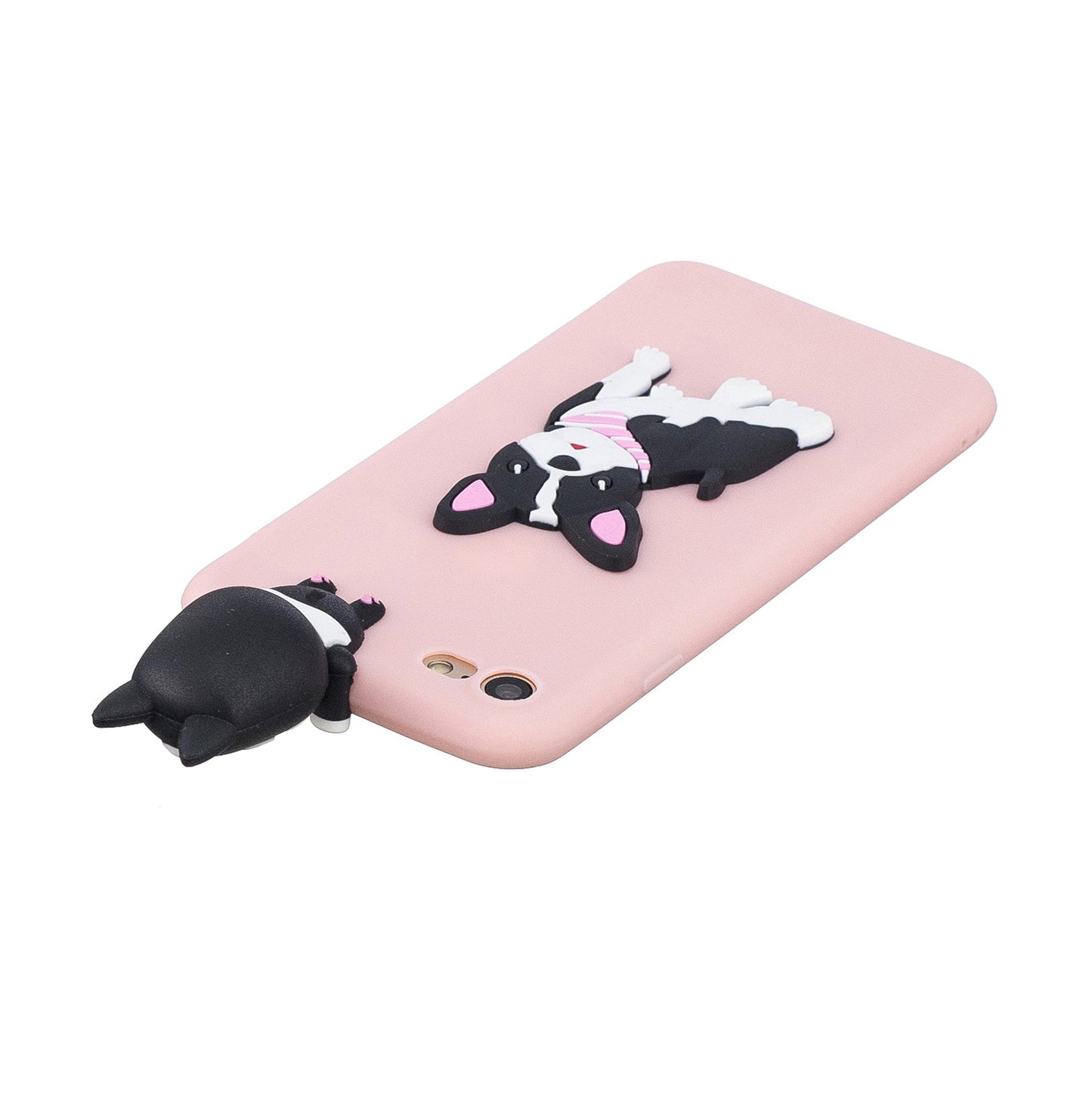 3D Doll Decor Soft TPU Phone Back Shell for iPhone 7 / 8 / SE (2020) / SE (2022) 4.7 inch