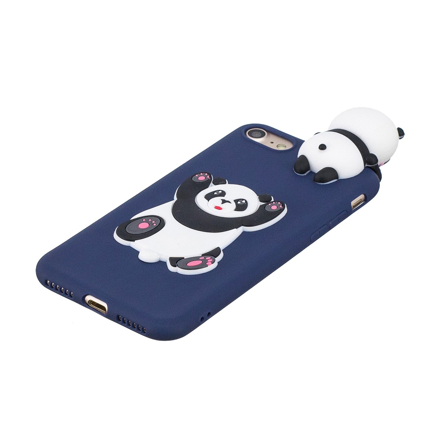 3D Doll Decor Soft TPU Phone Back Shell for iPhone 7 / 8 / SE (2020) / SE (2022) 4.7 inch