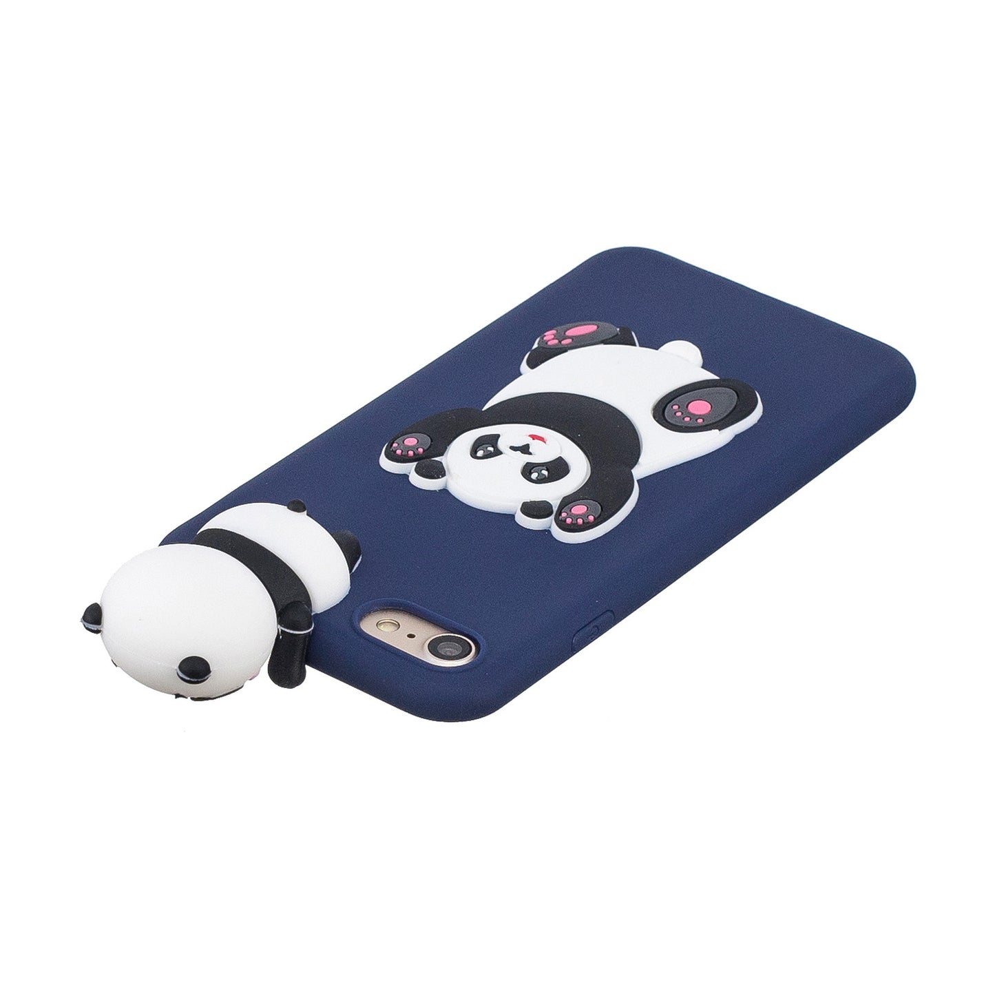 3D Doll Decor Soft TPU Phone Back Shell for iPhone 7 / 8 / SE (2020) / SE (2022) 4.7 inch