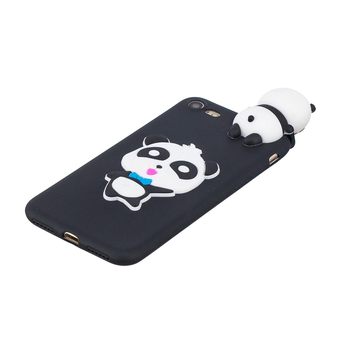 3D Doll Decor Soft TPU Phone Back Shell for iPhone 7 / 8 / SE (2020) / SE (2022) 4.7 inch