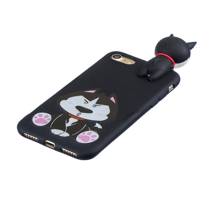 3D Doll Decor Soft TPU Mobile Phone Shell for iPhone SE (2020)/SE (2022)//8/7