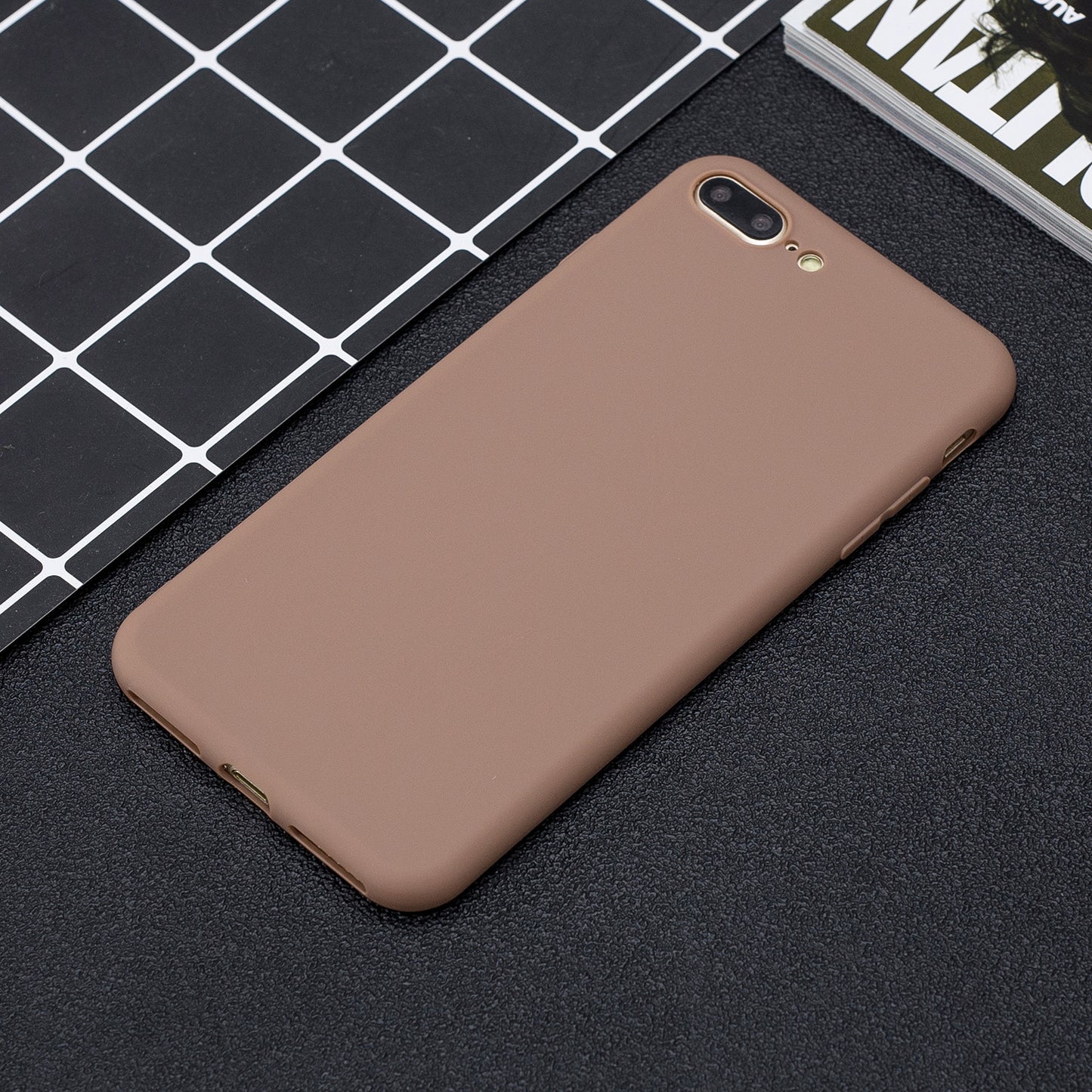 Soft TPU Mobile Phone Protective Case for iPhone 7 Plus/8 Plus 5.5 inch