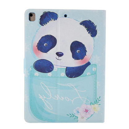 Pattern Printing Card Slots Flip Leather Tablet Protective Case for iPad 9.7-inch (2018)/(2017)/iPad Pro 9.7(2016)/iPad Air/Air2