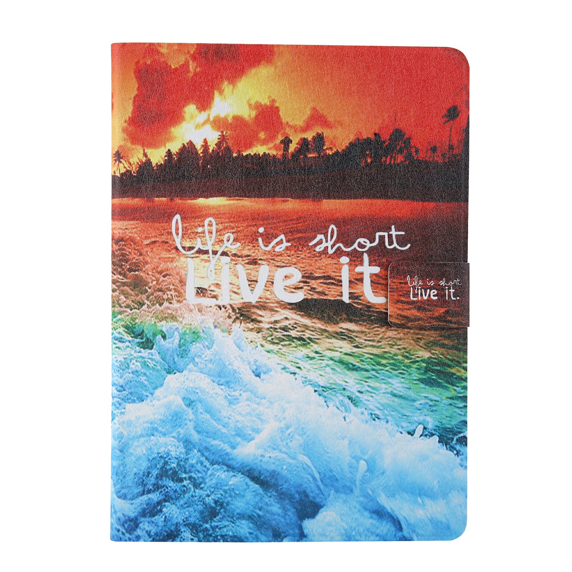 Pattern Printing Card Slots Flip Leather Tablet Protective Case for iPad 9.7-inch (2018)/(2017)/iPad Pro 9.7(2016)/iPad Air/Air2