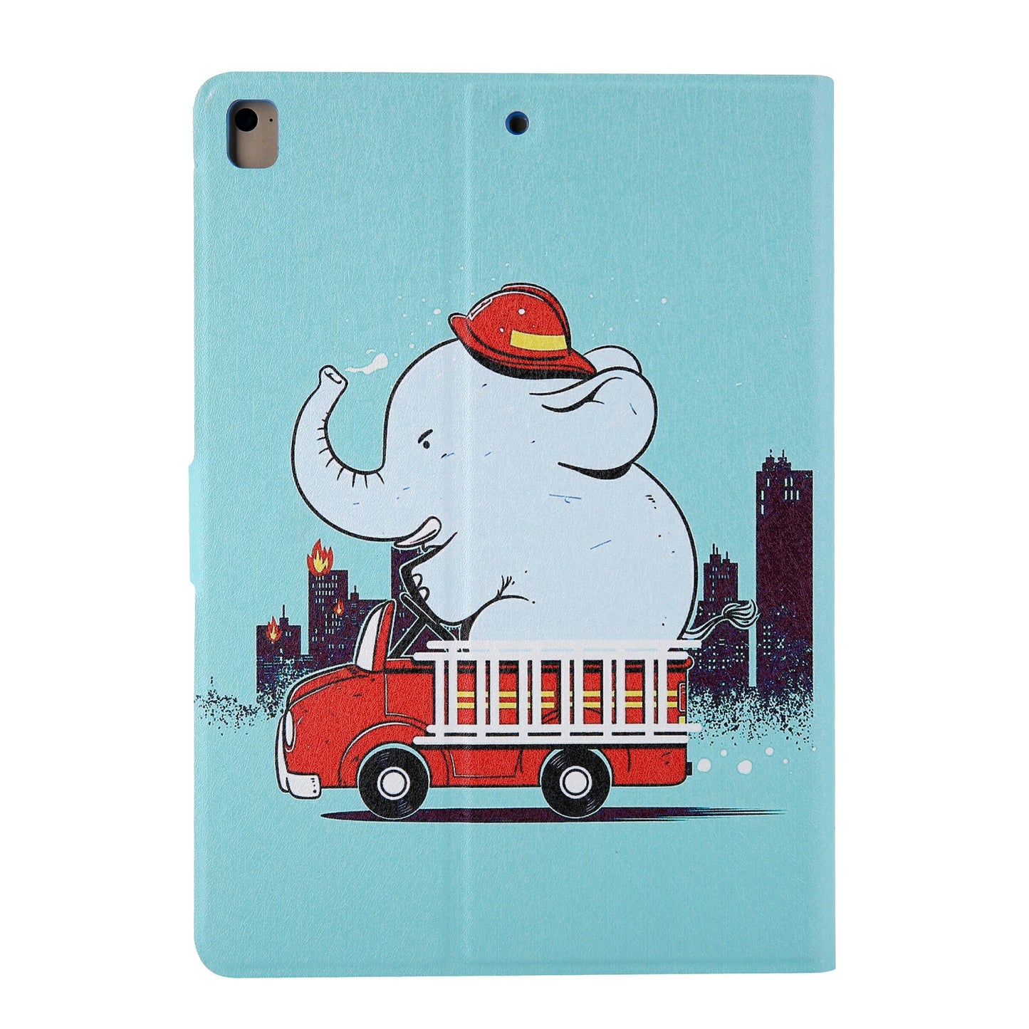 Pattern Printing Card Slots Flip Leather Tablet Protective Case for iPad 9.7-inch (2018)/(2017)/iPad Pro 9.7(2016)/iPad Air/Air2