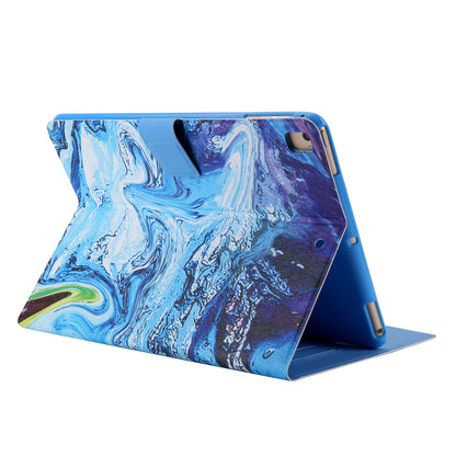 Pattern Printing Card Slots Flip Leather Tablet Protective Case for iPad 9.7-inch (2018)/(2017)/iPad Pro 9.7(2016)/iPad Air/Air2