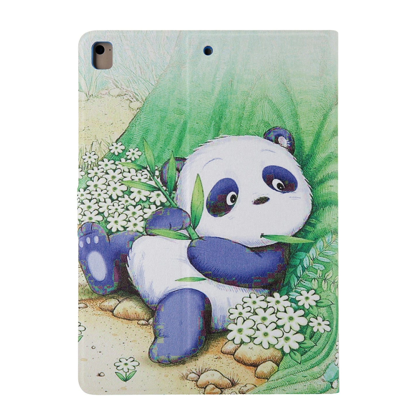 Pattern Printing Card Slots Flip Leather Tablet Protective Case for iPad 9.7-inch (2018)/(2017)/iPad Pro 9.7(2016)/iPad Air/Air2