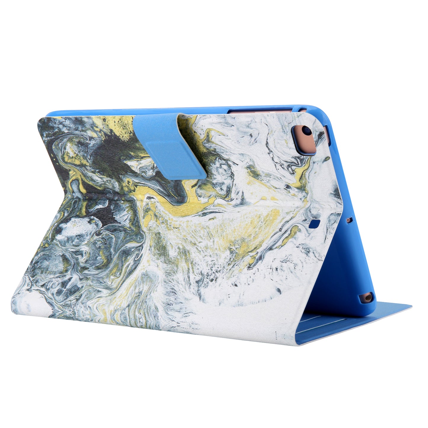 Pattern Printing Card Slots Flip Leather Tablet Shell for iPad Mini/Mini 2/Mini 3/Mini 4/Mini (2019) 7.9 inch