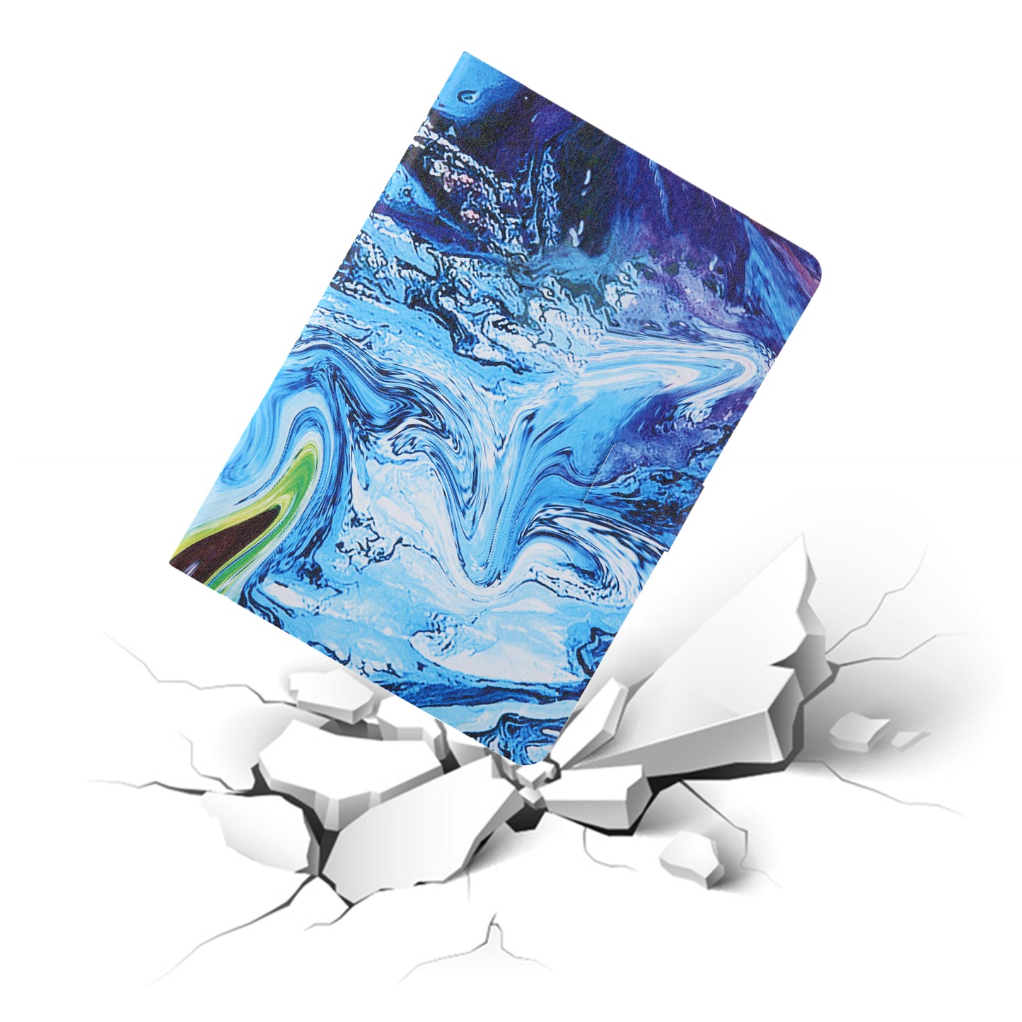 Pattern Printing Card Slots Flip Leather Tablet Shell for iPad Mini/Mini 2/Mini 3/Mini 4/Mini (2019) 7.9 inch