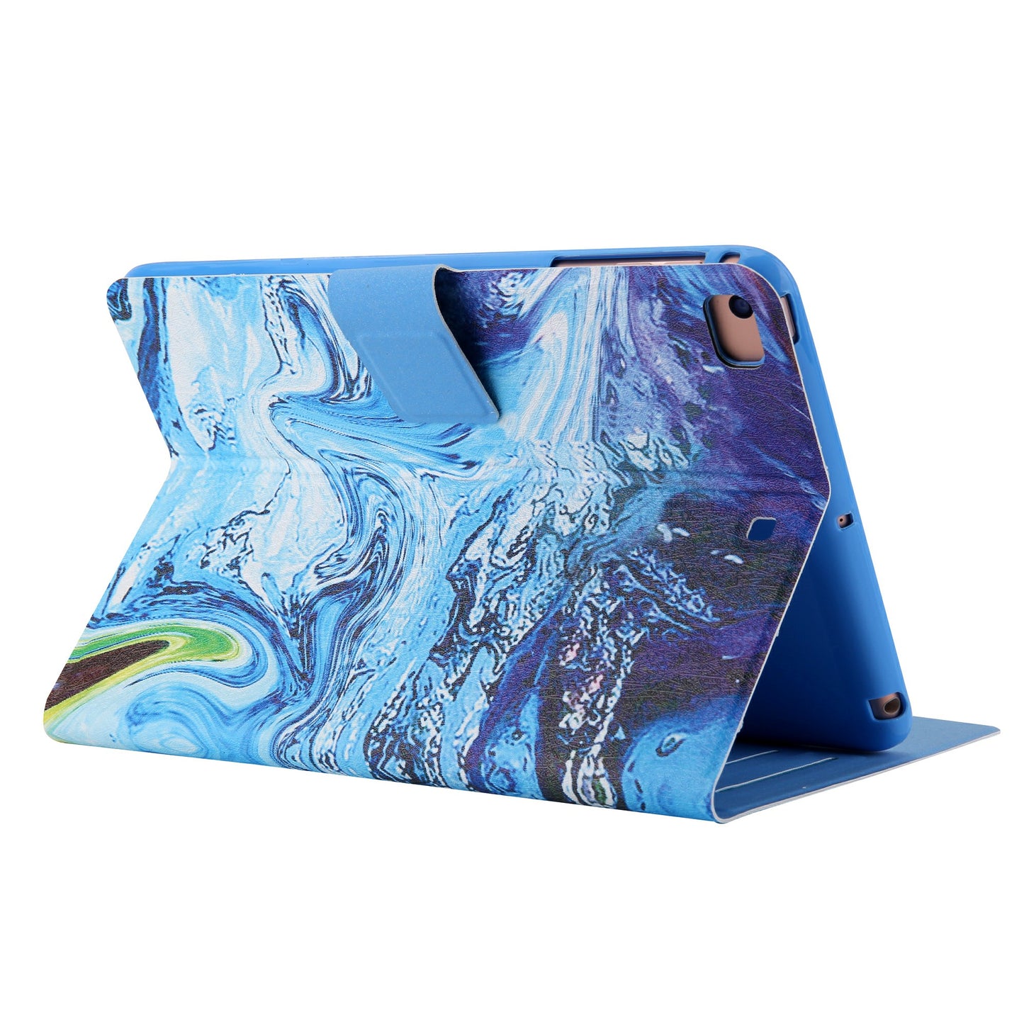 Pattern Printing Card Slots Flip Leather Tablet Shell for iPad Mini/Mini 2/Mini 3/Mini 4/Mini (2019) 7.9 inch
