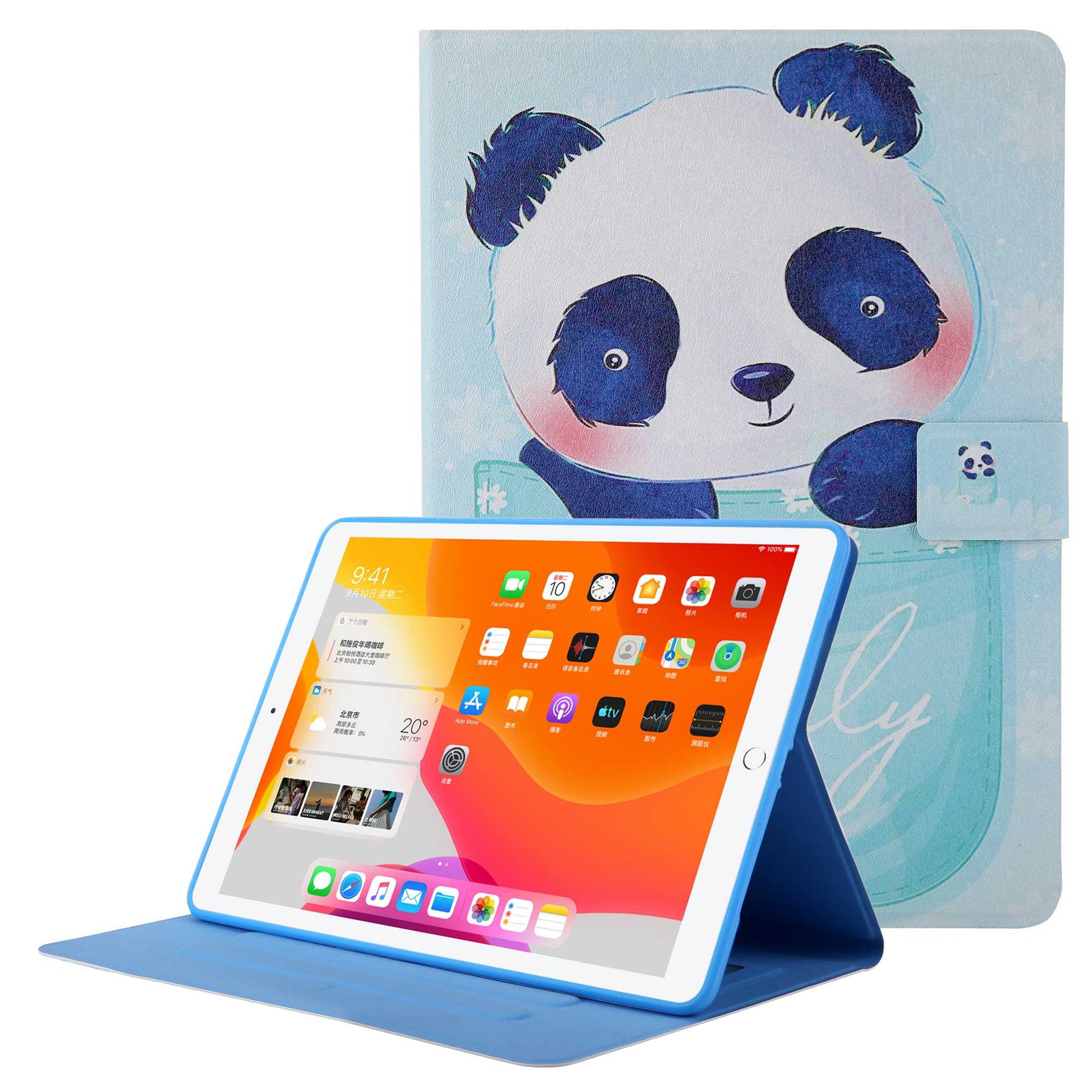 Pattern Printing Card Slots Tablet Leather Case for iPad 10.2 (2021)/(2020)/(2019)/iPad Air 10.5 inch (2019)/iPad Pro 10.5-inch (2017)