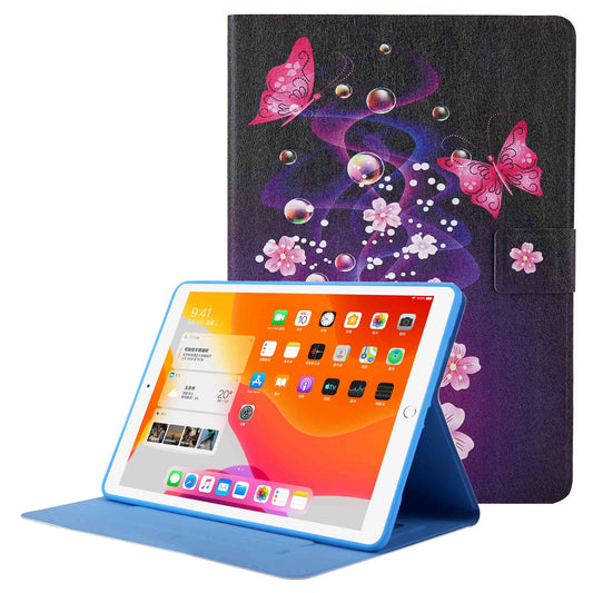 Pattern Printing Card Slots Tablet Leather Case for iPad 10.2 (2021)/(2020)/(2019)/iPad Air 10.5 inch (2019)/iPad Pro 10.5-inch (2017)
