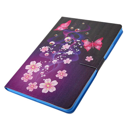 Pattern Printing Card Slots Tablet Leather Case for iPad 10.2 (2021)/(2020)/(2019)/iPad Air 10.5 inch (2019)/iPad Pro 10.5-inch (2017)
