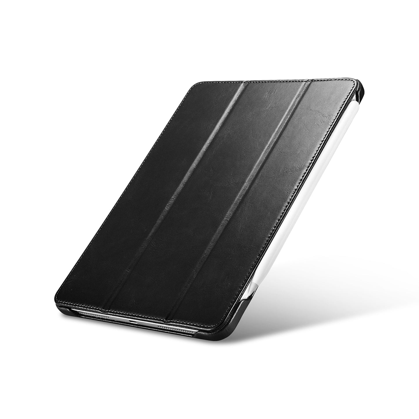 ICARER Retro Tri-fold Genuine Leather Smart Case Cover for iPad Pro 11-inch (2020)/(2018)