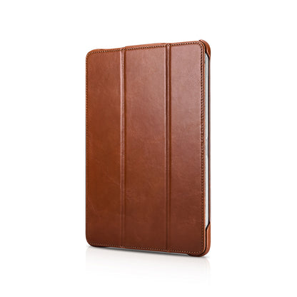 ICARER Retro Tri-fold Genuine Leather Smart Case Cover for iPad Pro 11-inch (2020)/(2018)