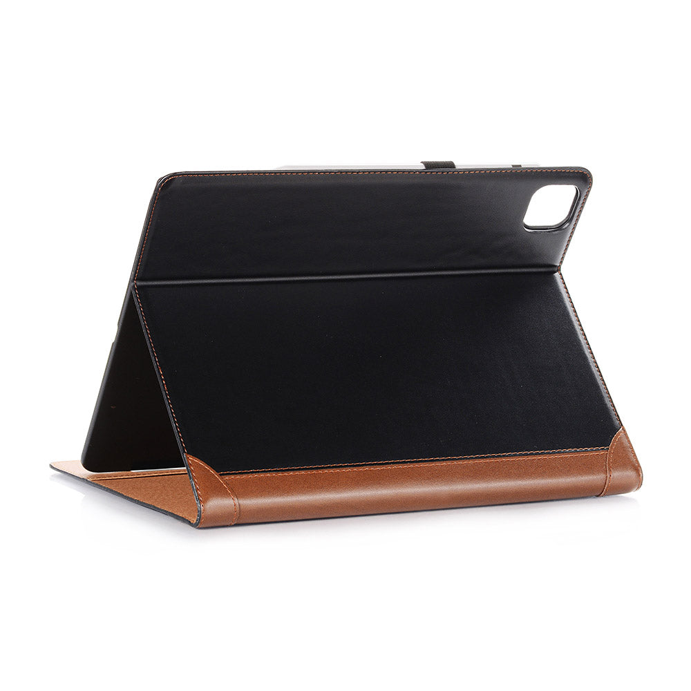Contrast Color Wallet Stand Leather Smart Case for iPad Pro 12.9-inch (2020)/(2018)