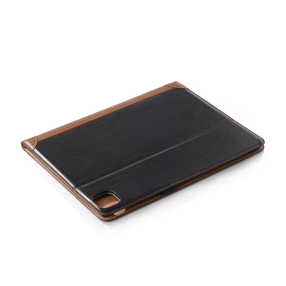 Contrast Color Wallet Stand Leather Smart Case for iPad Pro 12.9-inch (2020)/(2018)