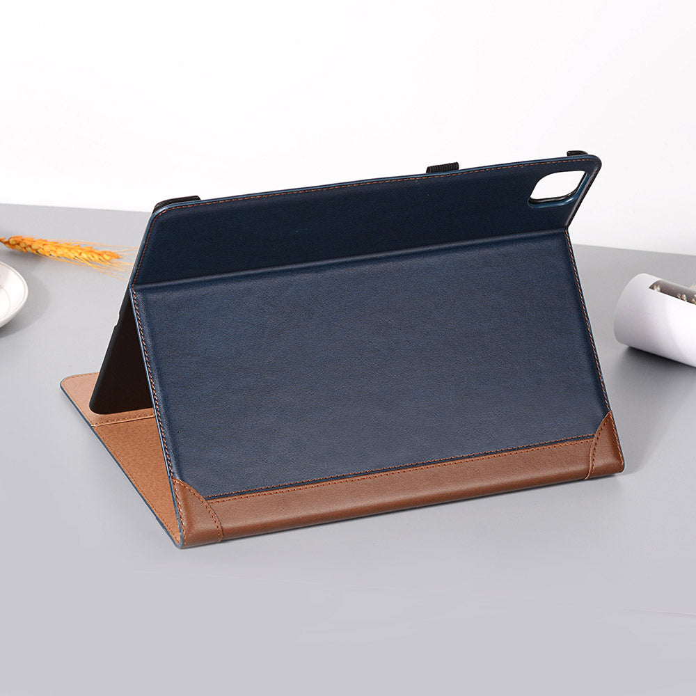 Contrast Color Wallet Stand Leather Smart Case for iPad Pro 12.9-inch (2020)/(2018)