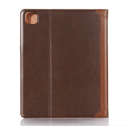 Contrast Color Wallet Stand Leather Smart Case for iPad Pro 12.9-inch (2020)/(2018)