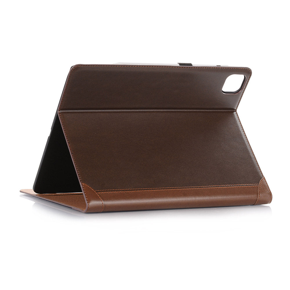 Contrast Color Wallet Stand Leather Smart Case for iPad Pro 12.9-inch (2020)/(2018)