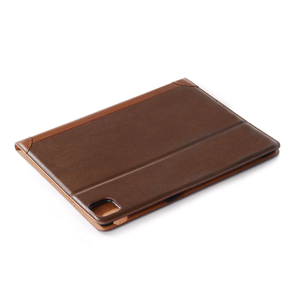 Contrast Color Wallet Stand Leather Smart Case for iPad Pro 12.9-inch (2020)/(2018)