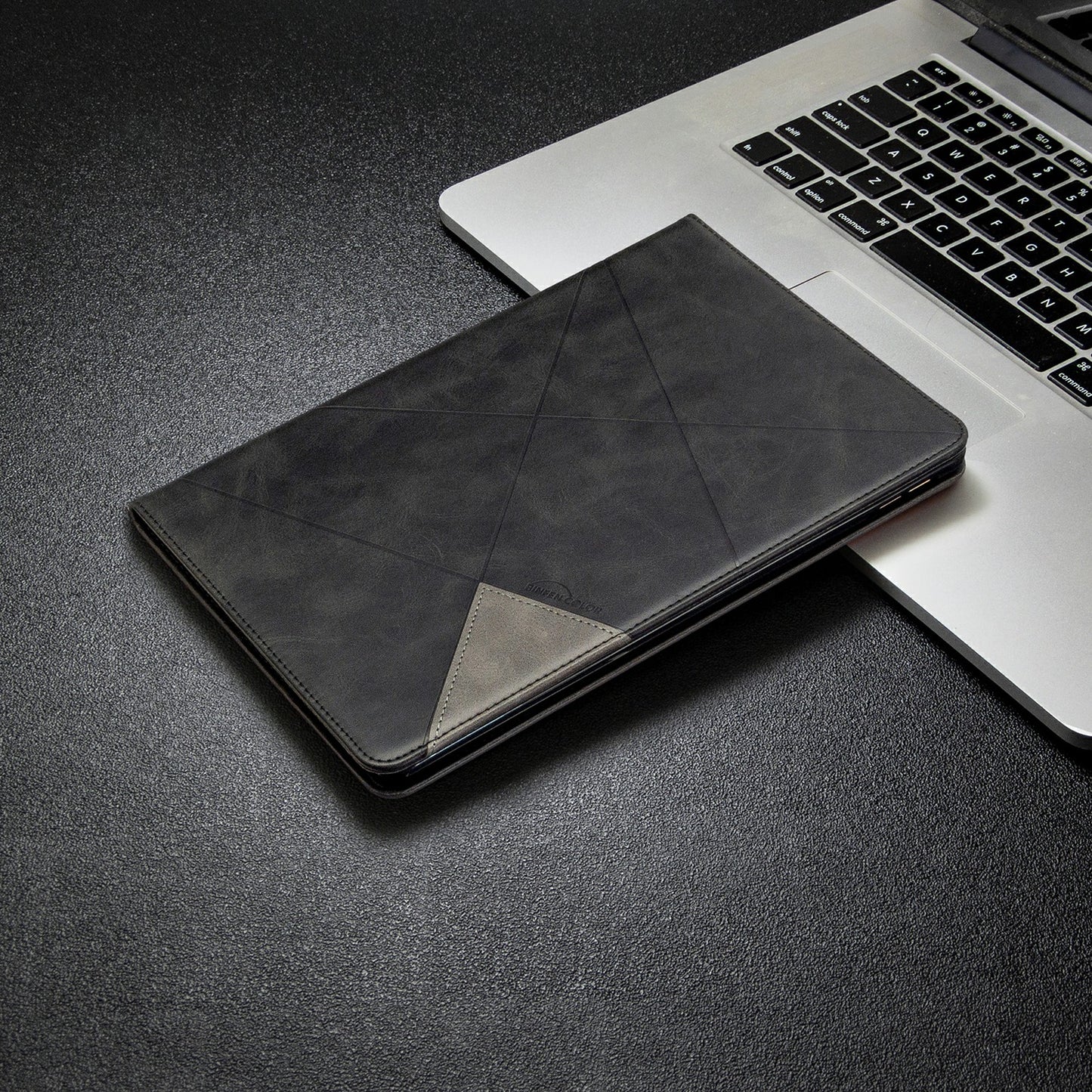 Geometric Pattern Stand Leather Case for iPad 10.2 (2021)/(2020)/(2019)/Air 10.5 inch (2019)/Pro 10.5-inch (2017)